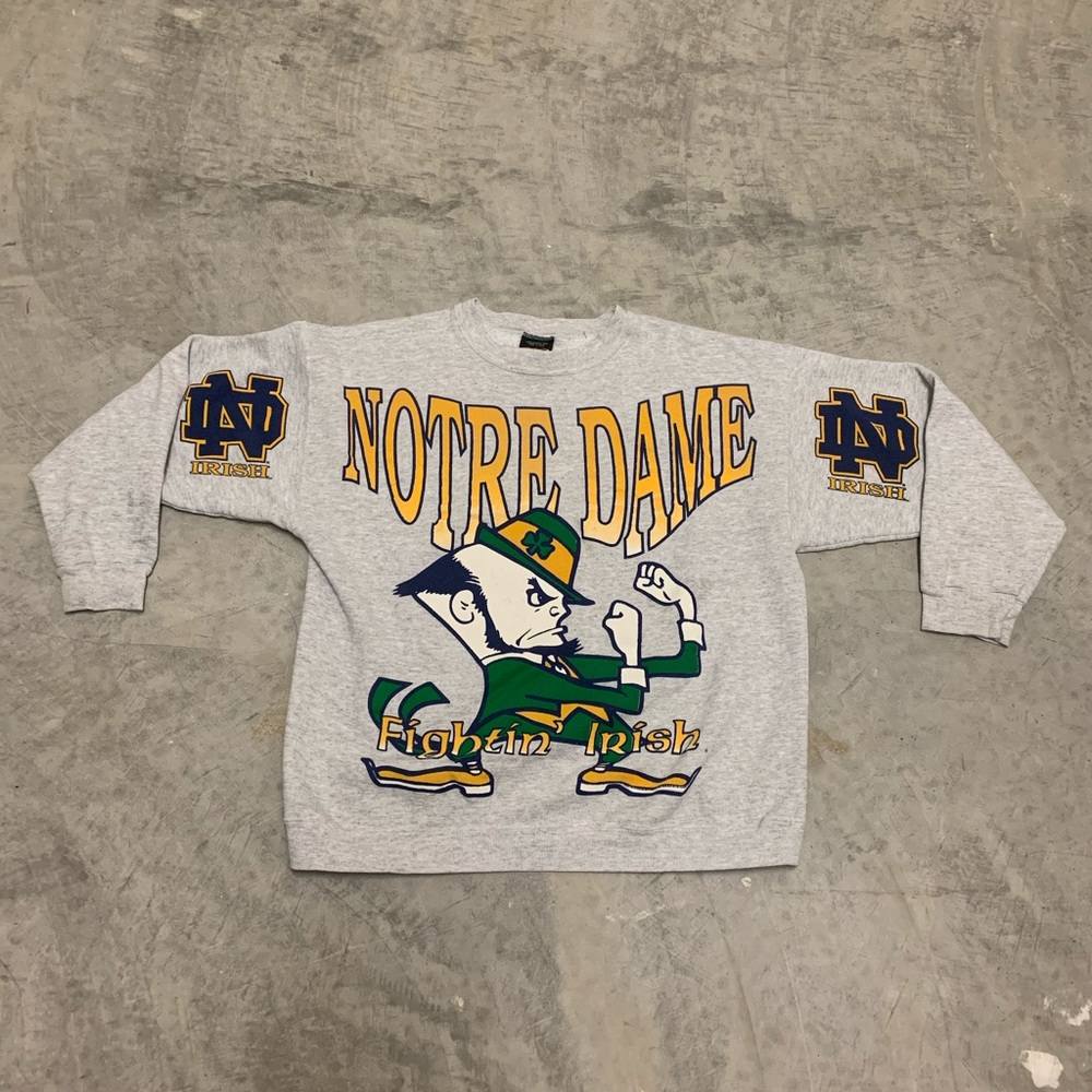 Vintage 90s Notre Dame Fighting Irish Big Spellout